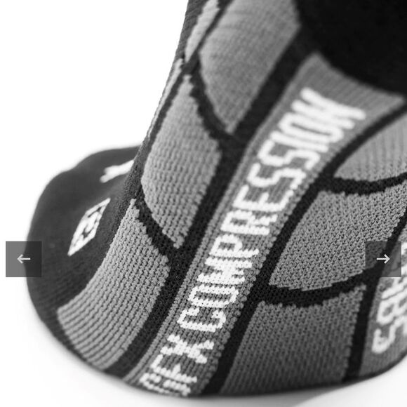 🆕 Dissent Labs Genuflex Compression Crew Socks - Picture 2 of 11